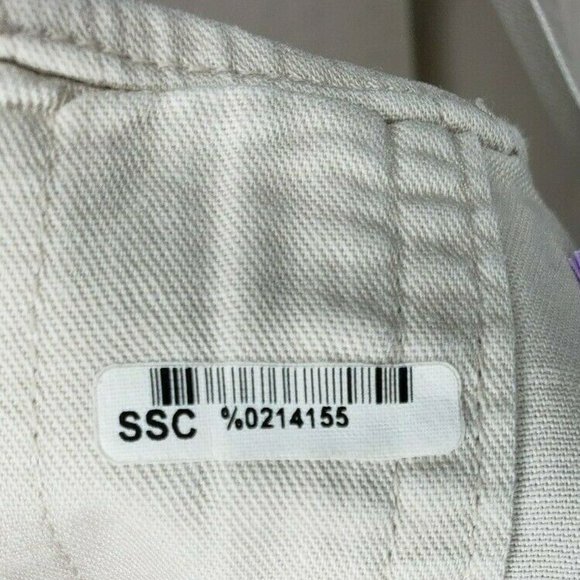 Bugle Boy L Khaki Embroidered Button Up Shirt - Picture 7 of 12